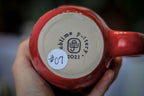 07-C Coral Grotto Notched Gourd Mug, 17 oz.