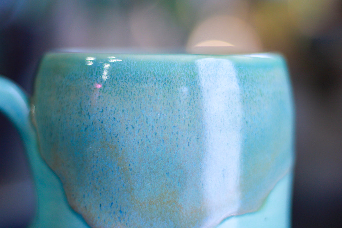 08-F Atlantean Jade PROTOTYPE Gourd Mug, 14 oz.