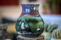 08-A Smokey Mountain Twilight Vase, 28 oz.