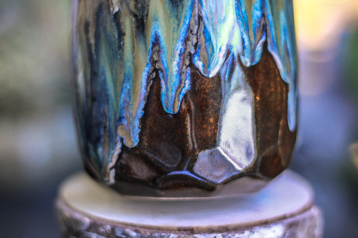 07-B Desert Oasis Crystal Notched Mug - TOP SHELF, 24 oz.