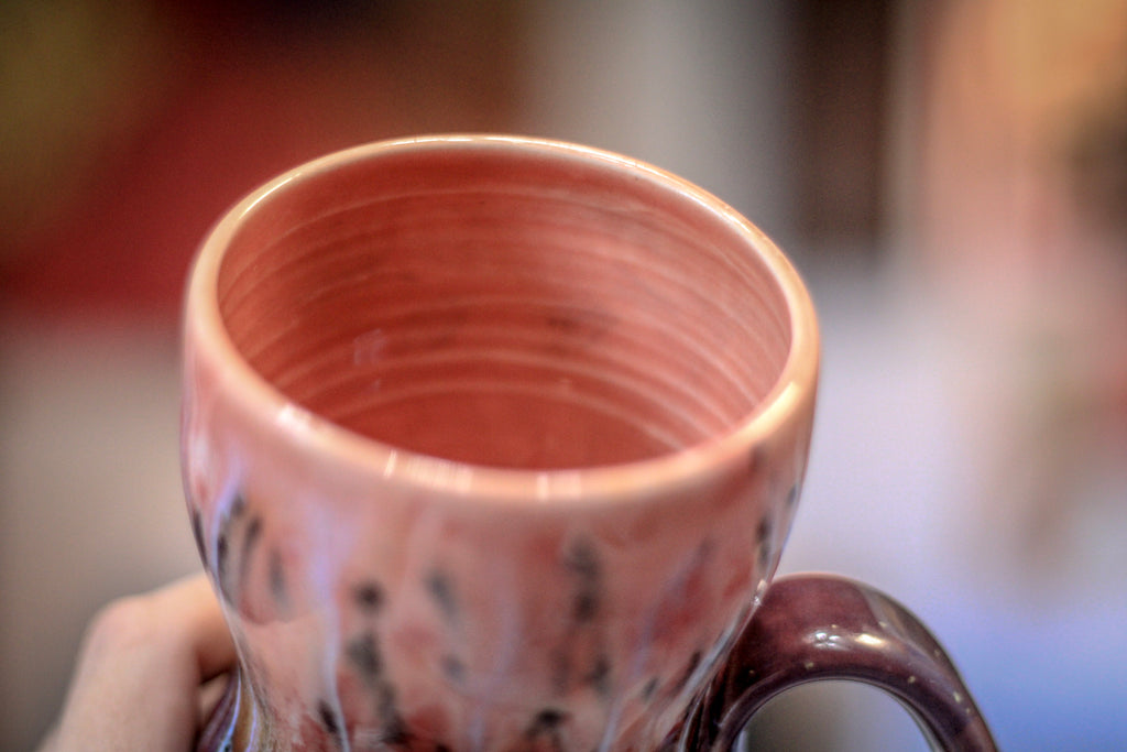 08-B Coral Mountain Meadow Gourd Acorn Mug - TOP SHELF, 22 oz.