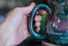 Load image into Gallery viewer, 09-C Coleus Variation Notched Gourd Acorn Mug, 22 oz.