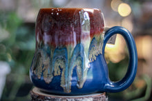 Load image into Gallery viewer, 23-C Starry Night Variation Notched Gourd Mug - TOP SHELF, 26 oz.