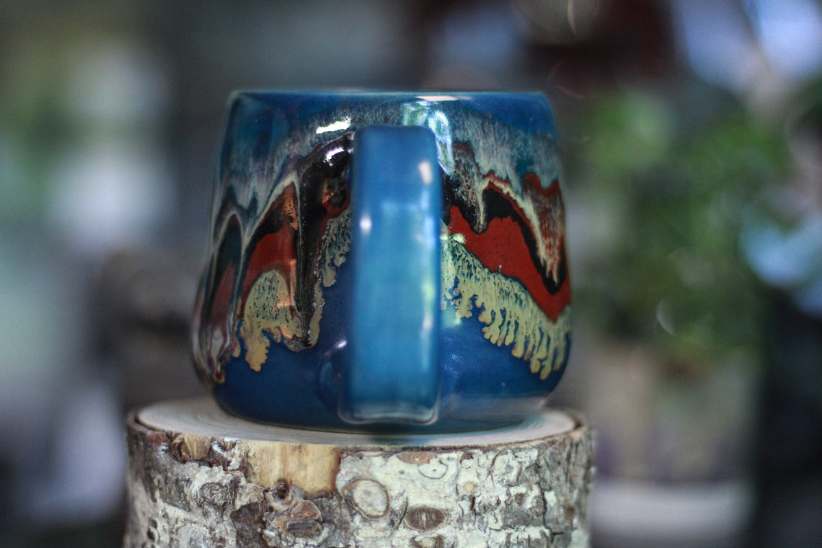 08-C Lake Placid PROTOTYPE Squat Gourd Mug, 15 oz.