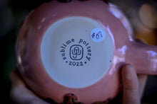 Load image into Gallery viewer, 07-B Pink Rainbow Grotto Flared Mug, 22 oz.
