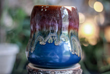 Load image into Gallery viewer, 23-C Starry Night Variation Notched Gourd Mug - TOP SHELF, 26 oz.