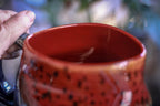 09-C Molten Melon Variation Wonky Mug, 29 oz.