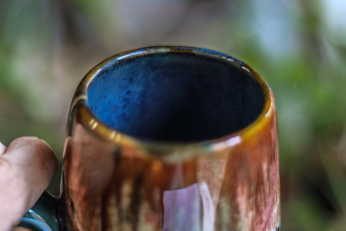 10-D Molten Cheetah Notched Textured Mug - MISFIT, 24 oz. - 15% off