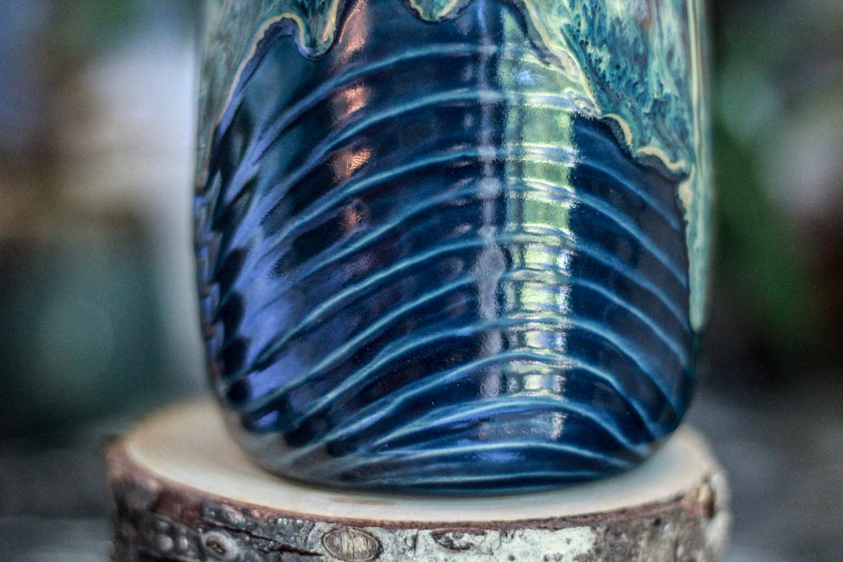16-D New Wave Textured Stein Mug - TOP SHELF, 23 oz.