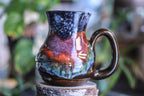 14-D Starry Night Variation Flared Textured Mug - MINOR MISFIT, 23 oz. - 10% off