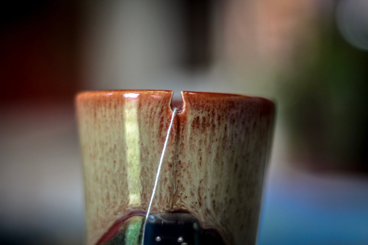 10-F Lava Falls Variation Flared Notched Mug, 13 oz.