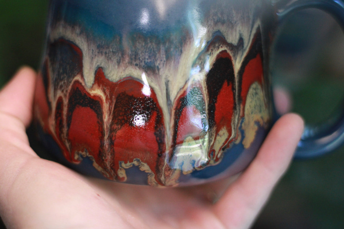 08-C Lake Placid PROTOTYPE Squat Gourd Mug, 15 oz.