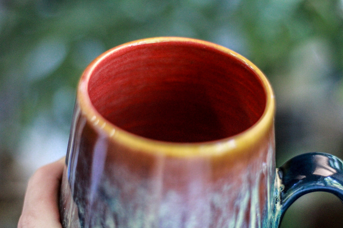 16-D New Wave Textured Stein Mug - TOP SHELF, 23 oz.