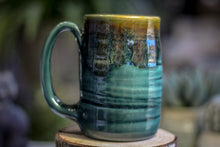 Load image into Gallery viewer, 09-F Spanish Moss Textured Stein Mug, 15 oz.