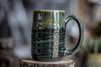 10-E Spanish Moss Variation Textured Stein, 12 oz.