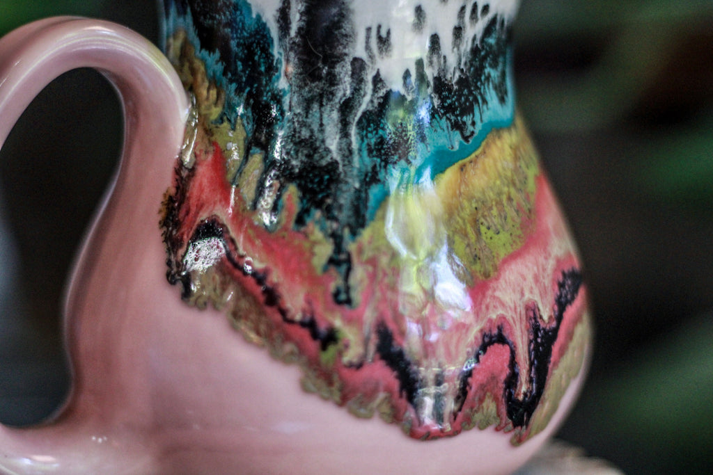 01-B Rainbow Grotto Flared Mug, 21 oz.