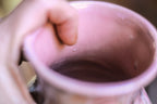 02-D Granny's Lace Flared Textured Mug - TOP SHELF, 23 oz.