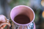 01-D Granny's Lace Flared Textured Mug - TOP SHELF, 22 oz.