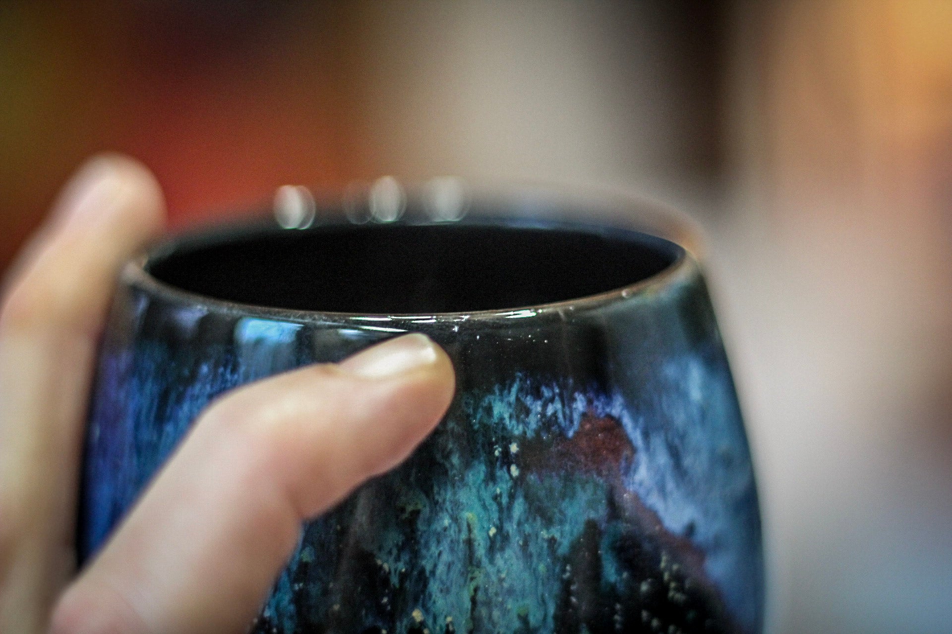 01  Rainbow Stellar Gourd Mug - MINOR MISFIT, 22 oz.
