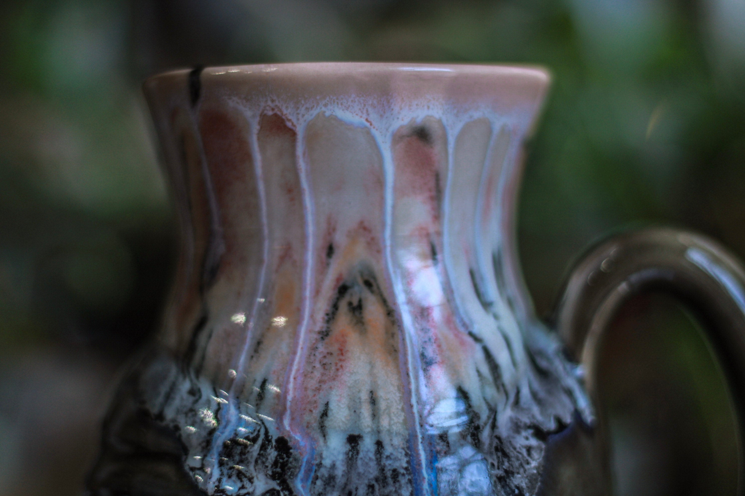 01-D Granny's Boudoir Flared Notched Textured Mug - TOP SHELF MISFIT, 20 oz.
