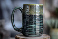 10-E Spanish Moss Variation Textured Stein, 12 oz.
