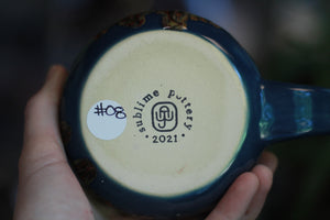 08-C Lake Placid PROTOTYPE Squat Gourd Mug, 15 oz.