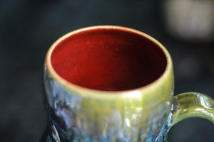 09-D Mossy Wave Textured Gourd Mug - ODDBALL, 18 oz. - 10% off
