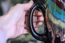 Load image into Gallery viewer, 32-B Black Rainbow Grotto Notched Mug - MISFIT, 24 oz. - 20% off
