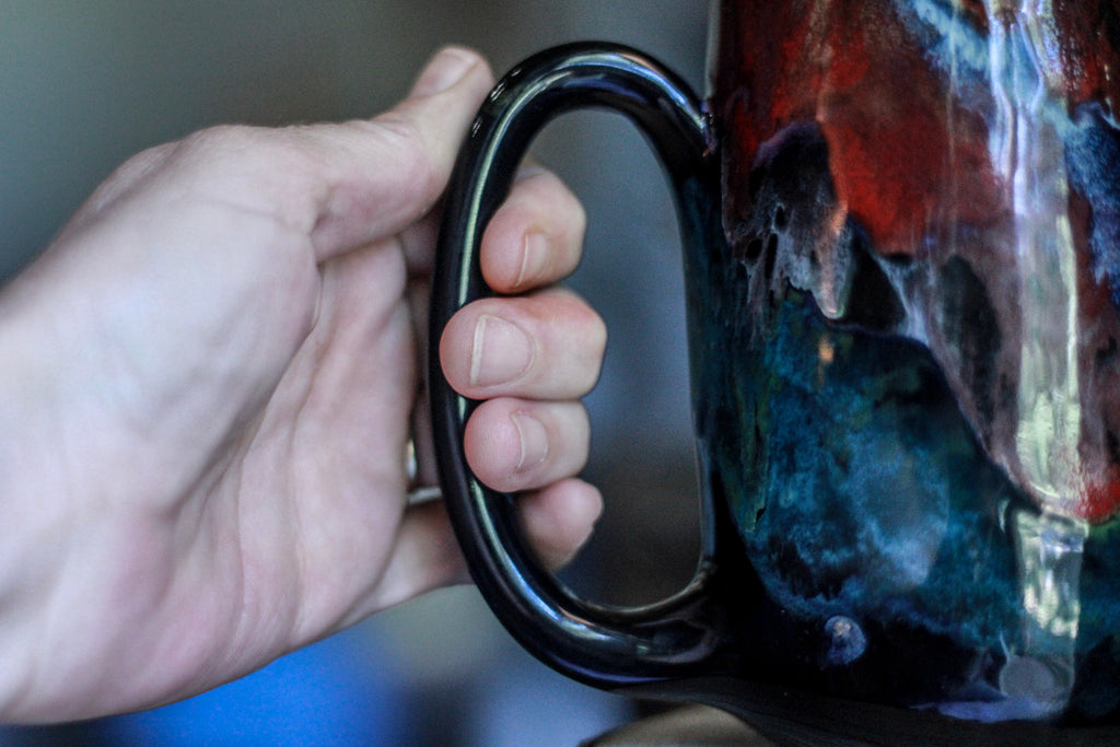 22-A Rainbow Stellar Mug - TOP SHELF, 25 oz.