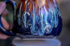 09-D New Wave Notched Crystal Mug - TOP SHELF, 17 oz.