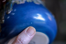 Load image into Gallery viewer, 23-C Starry Night Variation Notched Gourd Mug - TOP SHELF, 26 oz.