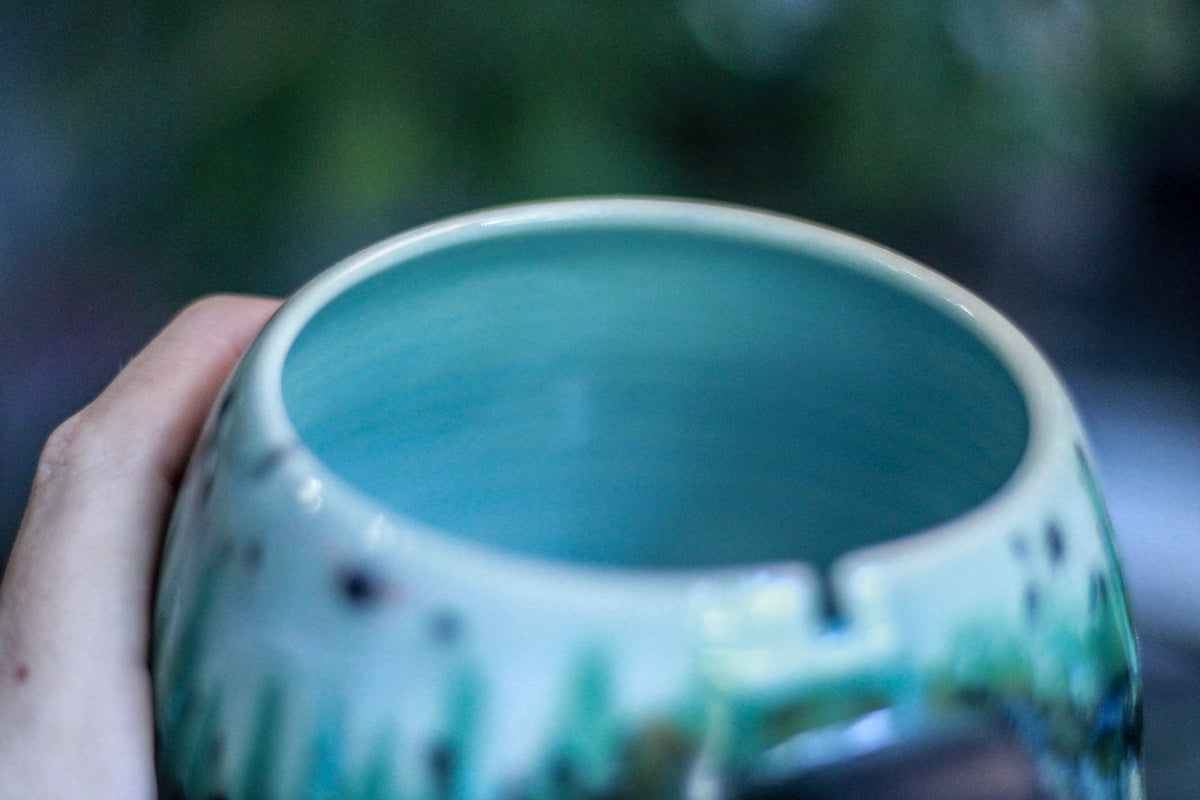 10-A Champlain Shale Squat Notched Textured Mug - TOP SHELF, 19 oz.