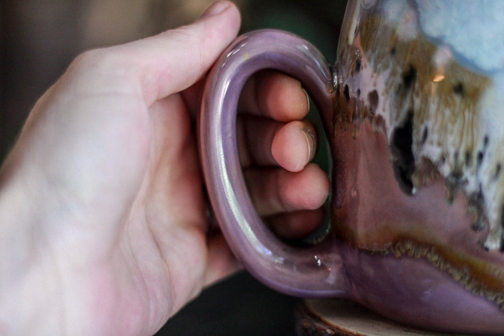 09-D Lava Fields PROTOTYPE Notched Mug, 19 oz.
