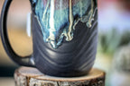 11-D New Wave Textured Notched Mug - TOP SHELF, 18 oz.