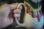 09-B Grotto Variation Textured Gourd Mug, 14 oz.