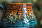 011-D Molten Cheetah Textured Mug, 20 oz.