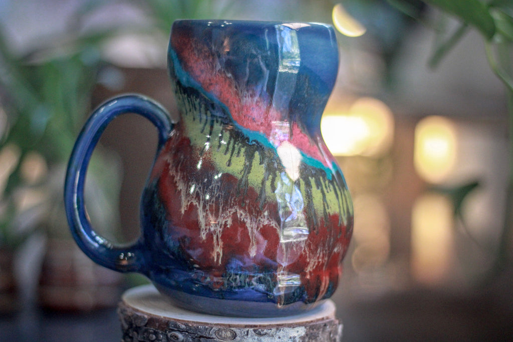 12-B Deep Sea Grotto Acorn Gourd Mug, 27 oz.