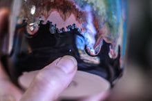 Load image into Gallery viewer, 32-B Black Rainbow Grotto Notched Mug - MISFIT, 24 oz. - 20% off