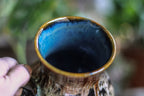 08-C Molten Rainbow Cheetah Flared Acorn Mug, 23 oz.