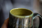 10-E Spanish Moss Variation Textured Stein, 12 oz.