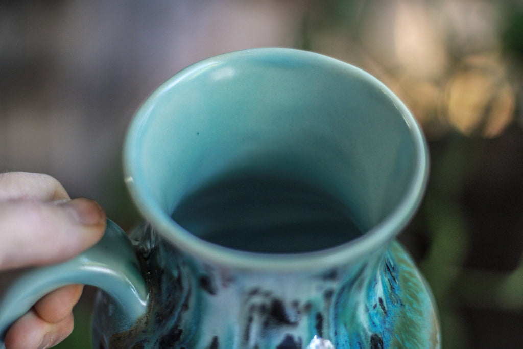 01-B Champlain Falls Flared Textured Mug - TOP SHELF, 22 oz.