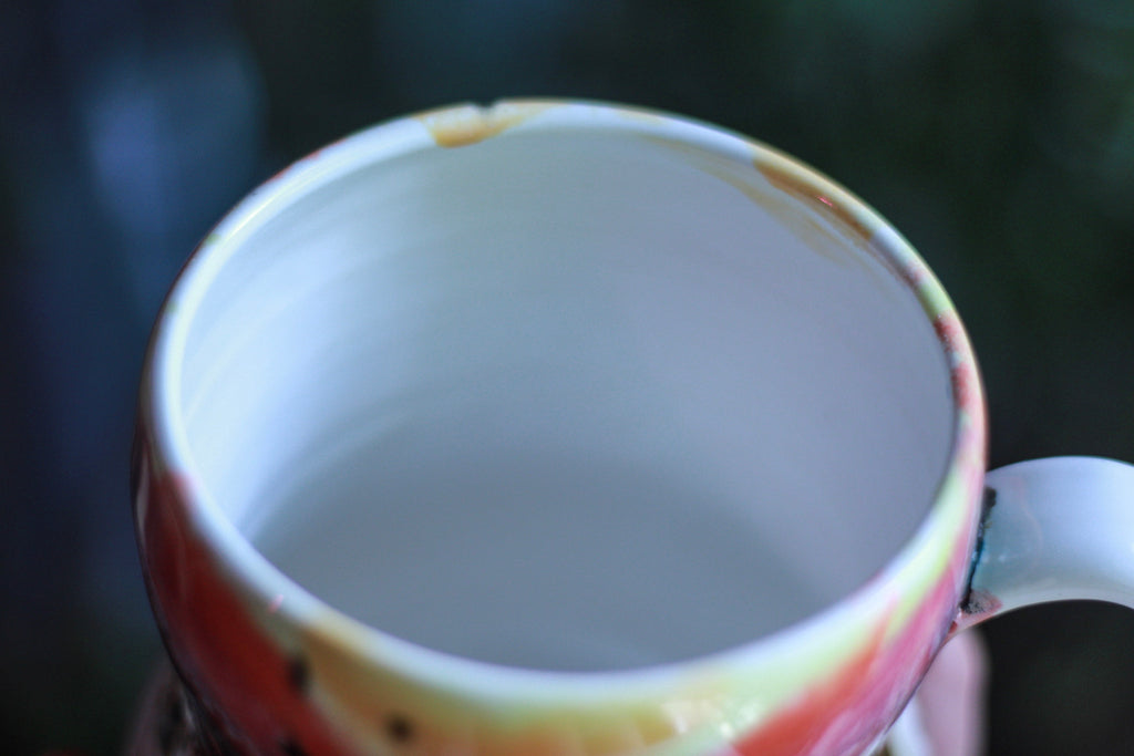 01-A+ Desert Rainbow PROTOTYPE Gourd Mug - TOP SHELF NEXT LEVEL, 20 oz.
