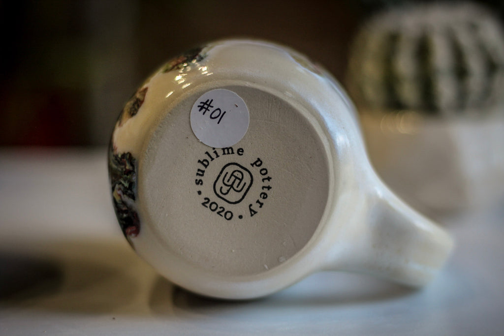 01-B Snowy Grotto Mug - TOP SHELF, 20 oz.