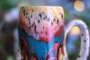 01-A Desert Rainbow Gourd Mug, 26 oz.