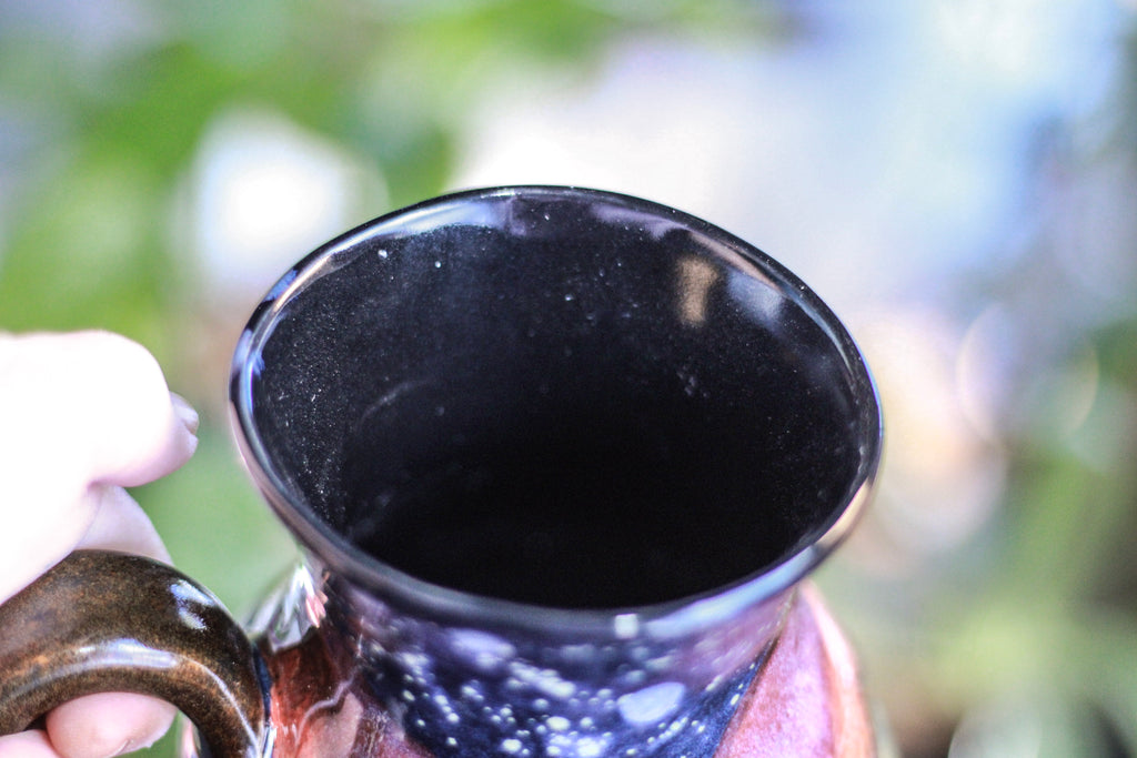14-D Starry Night Variation Flared Textured Mug - MINOR MISFIT, 23 oz. - 10% off