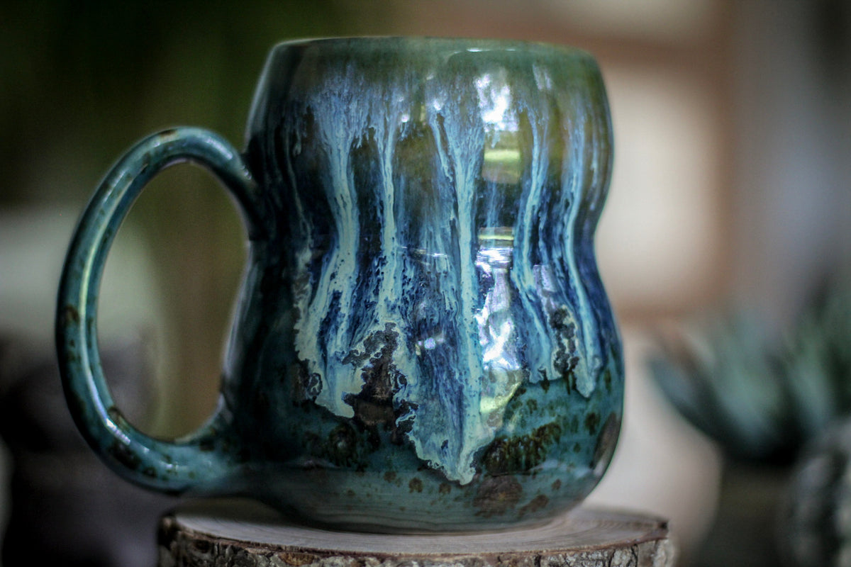 11-E Astral Wave Gourd Mug - MINOR MISFIT, 16 oz. - 10% off