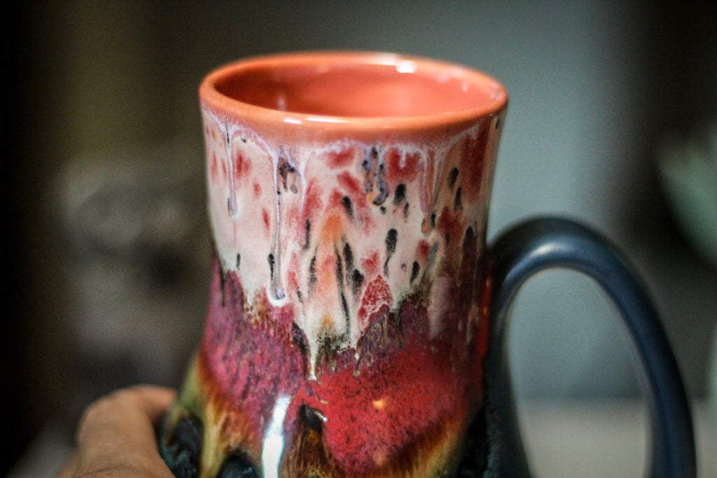10-A Coral Mountain Meadow Barely Flared Acorn Mug - MISFIT, 20 oz. - 25% off