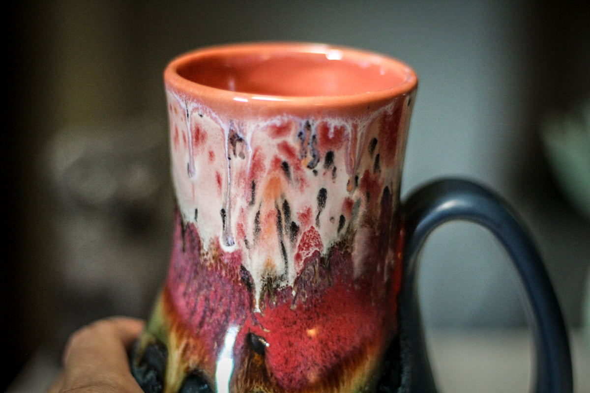 10-A Coral Mountain Meadow Barely Flared Acorn Mug - MISFIT, 20 oz. - 25% off