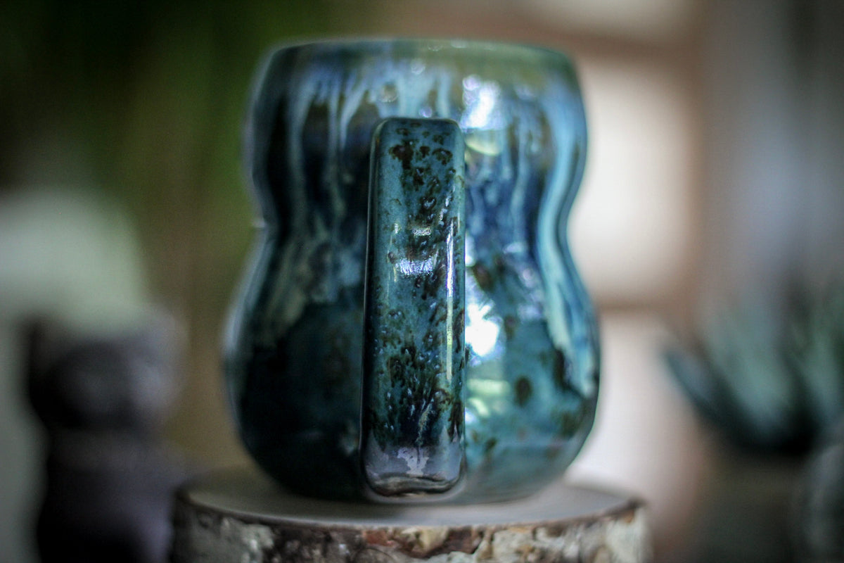 11-E Astral Wave Gourd Mug - MINOR MISFIT, 16 oz. - 10% off