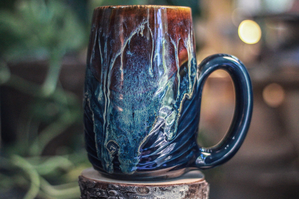 10-D New Wave Textured Mug, 26 oz.